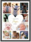 OWLBOOK® Personalisierte Foto Geschenke für Papa - Foto Collage mit 10 Fotos - Papa Geschenk als Geburtstagsgeschenk Vatertagsgeschenke | Bild A4/A3 optional mit Rahmen