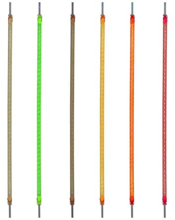 Filamento A Diodo 6 Pz Led 3 V 185Mm 145Mm 95Mm 60Mm Blu Rosso Verde Edison Parti Della Lampadina Flessibile Led Filamento Flessibile Accessori Accessori Per Sorgenti Di Luce,2700K,95Mm - 6 Pezzi