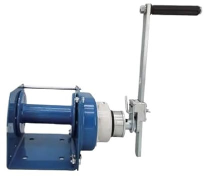 Torno manual resistente 1T, torno manual de freno con cable de alambre de 40 m for torno de elevación de polipasto Seguro y firme