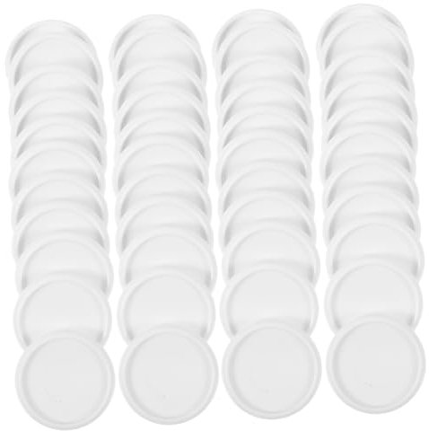 BCOATH 55 Stück Bindescheiben Kunststoff 32mm Transparent Klar Discbound Discs Loose Leaf Binder Für Notizbücher Büro Schule Planner