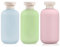 3 PCS 200 ML Squeeze Travel Containers - Portable, Refillable, Leakproof Travel Size Bottles with Flip Cap for Shampoo, Shower Gel, Creams, Lotion