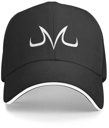 Warme Baseballkappe Majin Herren Vegeta Design Baseballmütze Zerrissenes Sandwich Design Baseballkappe Hip Hop Frühling Winddicht