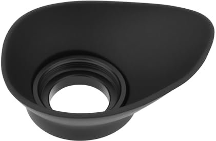YINETTECH 1PC Sucher-Augenbinde 19mm Kompatibel mit Nikon FM3A FM2 FE2 F3 F3AF FM Gummi-Augenmuschel Ersatz-Augenmuschel Sucher-Okular