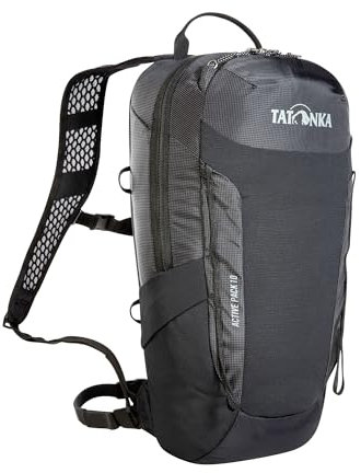 Tatonka Active Pack 10 - Kleiner, Leichter Rucksack mit Mehreren Fächern und Taschen, Trinkblasenfach und 10 Liter Volumen