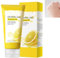 Peeling Gel Damen Gesicht,Zitronen Gesicht Reinigung,Brightening Exfoliating Whitening,Peeling-Gel für das Gesicht,Natürliches Zitrone,Tiefenreinigung für Männer Frauen