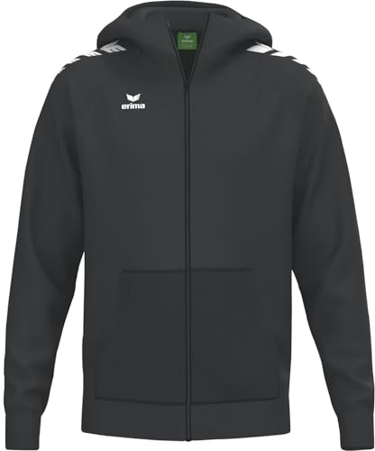 Erima Unisex CMPT Wings Kapuzen Jacke (2072653) schwarz, L