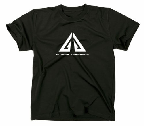 Eureka T-Shirt, Global Dynamics Logo, TV-Serie Fanshirt schwarz XL