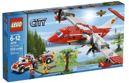 Lego City 4209 Feuerwehr-Löschflugzeug