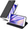 Cadorabo Custodia Libro per Samsung Galaxy J5 2016 in NERO DI NOTTE - con Vani di Carte, Funzione Stand e Chiusura Magnetica - Portafoglio Cover Case Wallet Book Etui Protezione