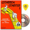 G. Alsbach Guitare Starter 1 ruban École mit CD für die Debütanten von CEES HARTOG Original Dunlop Plek