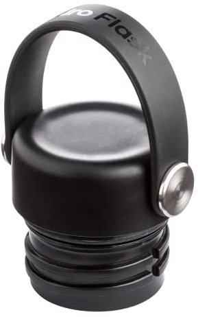 HYDRO FLASK - Flex Deckel für die Standard-Öffnung - Auslaufsicherer - Deckel mit Wabenisolierung Spülmaschinenfest - Black