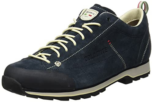 Dolomite Unisex Zapato Cinquantaquattro Low Sneaker, Blaues Weiss Kabel, 48.5 EU