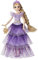 Hasbro Disney Prinzessinnen Style Serie, Rapunzel Modepuppe, modernes Abendkleid mit Haarband, Handtasche und Schuhen, für Mädchen ab 6 Jahren