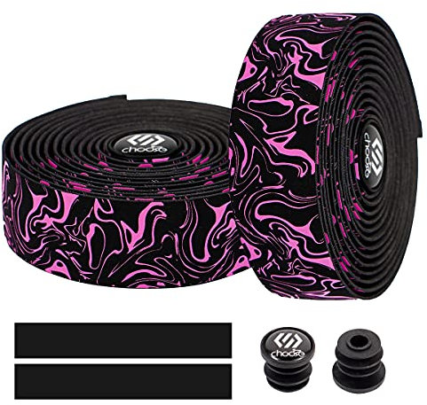 Chooee Fahrrad Lenkerbänder,2 Rollen Lenkerband für Rennrad,lila