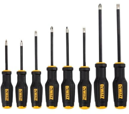 DeWalt 8 piece Screwdriver set