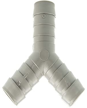 tecuro Y-Verbindungsstück für Ablaufschläuche Ø 19-21 mm von Wasch-, Spülmaschinen - 56605