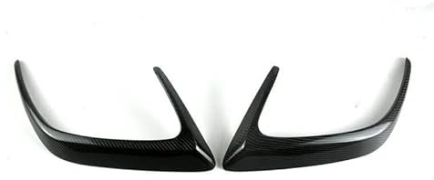 MAGII Auto Heckspoiler für Mercedes Benz C-Class W205 C63 Coupe 2-Doors, Heckstoßstange Splitter Spoiler Canard, Heckscheiben-Seitenspoiler, Auto-hinterer Stoßfängerlippe-Spoiler-Diffusor