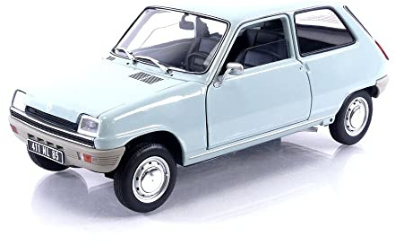 Compatible with Renault 5 R5 Light Blue 1:18 Norev 185380