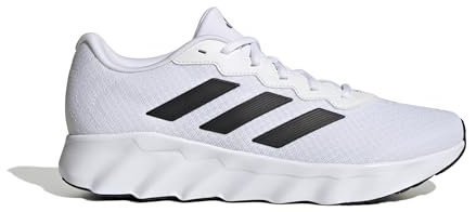 adidas Unisex Switch Move Running Shoes Laufschuhe, Cloud White/core Black/Halo Silver, 46 2/3 EU