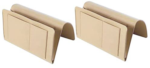 iplusmile 2st Aufbewahrungstasche Am Bett Etagenbett Regal Couch- Nachttisch Bettgestell Bettaufbewahrung Etagenbett Zubehör Für Etagenbetten Sofa-couch Anhänger Multifunktion Vlies