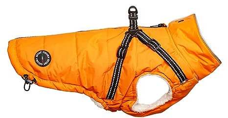 Chiara Jacke mit Geschirr NICK Orange M