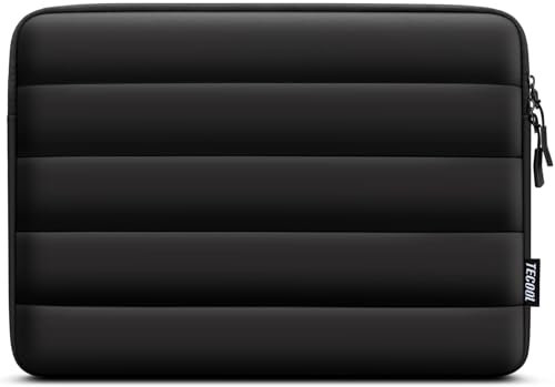 TECOOL 14 Pollici Custodia PC Portatile per 14 Lenovo Ideapad Thinkpad HP Pavilion/Elitebook Dell Acer Chromebook 14, Macbook Air 15 M4 M3 2025 2024 Borsa Computer Notebook,Nero