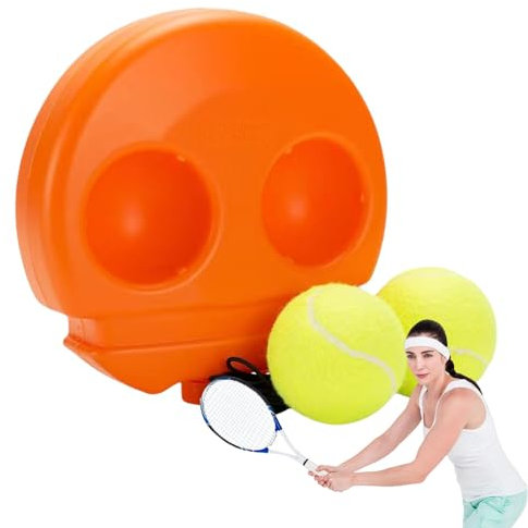 Meindin Solo Tennis Trainer Rebound – Attrezzo Elastico per Allenamento di Tennis – Feltro di Lana da Tennis Buon Rimbalzo Attrezzatura da Allenamento per parchi Giochi Giardini Parchi