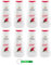 8x Dove Advanced Care Docciaschiuma Dolce Nutrimento Duschgel mit Granatapfel und Hibiskus,Weiche Haut mit Creme Effekt 225ml + Beni Culinari Kostenloser Schlüsselanhänger