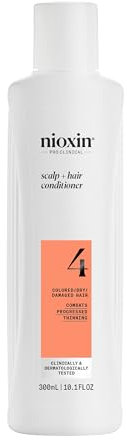 Nioxin System 4 Scalp + Hair Conditioner - Stärkende Spülung für beschädigtes Haar mit Assotti