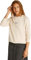 Calvin Klein Damen Sweatshirt Gradient Monologo Crewneck Regular Fit, Beige (Brazilian Sand), S