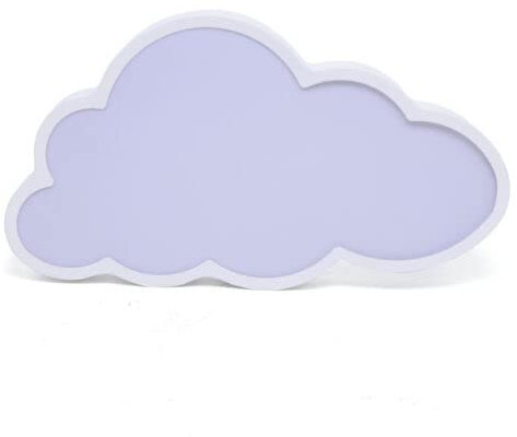 Konfiur 36W Deckenleuchte Kinderzimmer, 50 * 28 * 5.3 cm wolken deckenlampe Kreative Wolken Kinderlampe, für Kinderzimmer Schlafzimmer Wohnzimmer