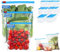 BLISSMART 94 pcs Reusable Freezer Bags Zip Lock Bags Transparent Sandwich Bags Seal Lock Food Storage Snacks Fruits & Freezing Leakproof & Resealable Plastic Bags Assorted Pack
