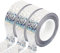 Aoktorkit Lot de 3 rouleaux de ruban adhésif holographique Washi à paillettes - 15 mm x 5 m - Argenté