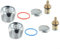 Tap Reviver Conversion Kit 1/2inch Replacement- Head Thread Basin Sink Washer For Bathroom Washbasin- Faucet Kitchen Faucet Mixer And Separate Bathtub
