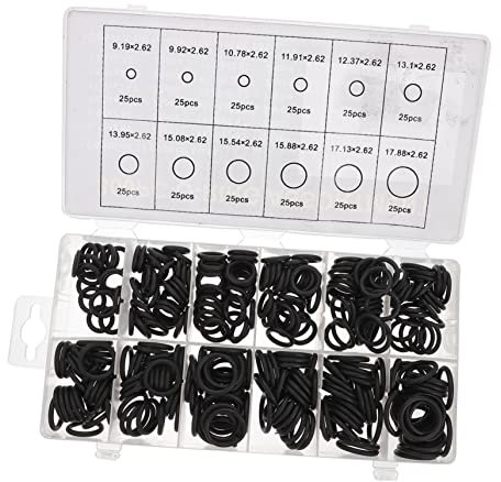 jojofuny 300stücke Gummi Dicht Ringe O-ring Sortiment Kit Dichtungen Dichtung Box Für Lager Pumpen Wasser Ventile Elektrogeräte