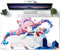 Fille Sexy d'anime Waifu Tapis Souris XXL 900x400 Mouse Pad Grand sous Main pour Gamer et Bureau