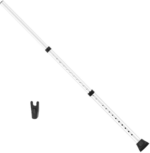 Tür-Sicherheitsstange 59-125cm Skalierbar Einbruchschutz Tür Innen mit Rutschfeste Kunststoffbasis Einstellbarer Heavy Duty Balkontür Sicherung Einbruchschutz für Haustür, Schlafsaaltür, Hoteltür