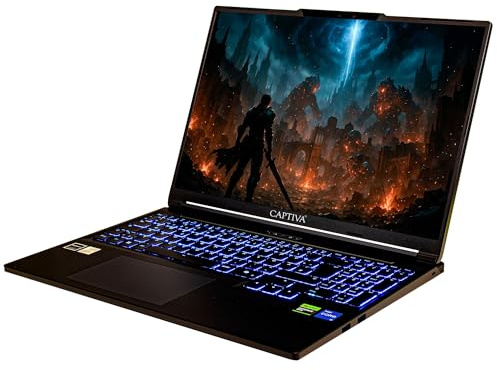 Captiva Notebook Business/Office R94-516GE | AMD Ryzen 7 255 | 64GB DDR5 RAM | AMD Radeon™ 780M | 2 TB SSD | 14 Zoll Custom Resolution 2880x1800 120Hz | ohne OS