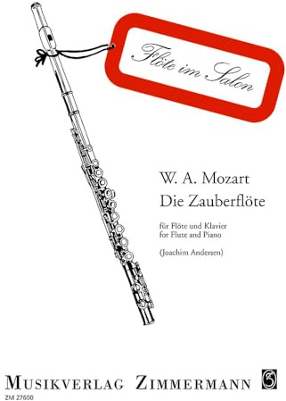 Die Zauberflöte: aus ”Operntranskriptionen op. 45“. Flöte und Klavier. (Flöte im Salon)