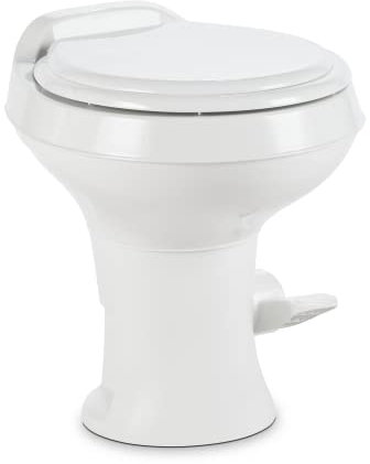 Dometic 300 Series Standard Height Toilet, White by Dometic