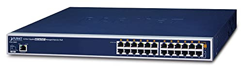 Planet POE1200G Network Switch Managed Gigabit Ethernet (10/100/1000) Power Over Ethernet (PoE) 1U Blue