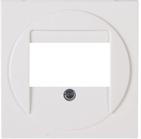 Kopp 373129186 Athenis TAE-Abdeckung, rein-weiß
