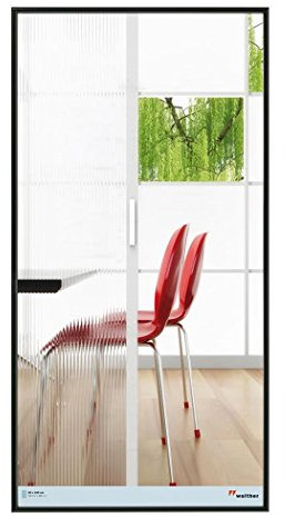 walther design Bilderrahmen schwarz 50 x 100 cm Galeria Kunststoffrahmen KB500H