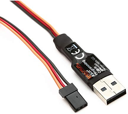 Spektrum SPMA3065 - Cable USB (USB A, Male connector / Male connector, Negro, Naranja, Rojo)