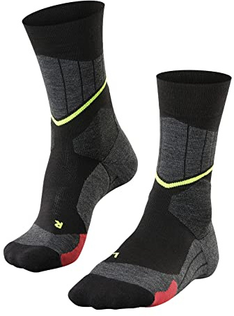FALKE Men's SC1 Ski Socks Ultralight Cushioning Anti Blister Warm For Cross Country Skiing Inline Skating Breathable Quick-Drying Climate-Regulating Odour-Neutralising Wool Functional Yarn 1 Pair