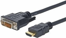 VivoLink 15m HDMI - DVI-D Noir