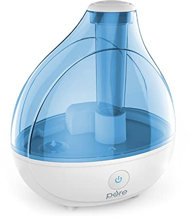 Pure Enrichment MistAire Ultrasonic Cool Mist Humidifier - Quiet Air Humidifier for Bedroom, Nursery, Office, & Indoor Plants - Lasts Up To 25 Hours