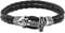 etNox hard and heavy Thor's Hammer Unisex Leather Bracelet Standard, Leather, Stainless Steel,