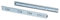 Emuca 3007305 Set Schubladenführungen, vollauszug mit Rollen 45mm x 400mm