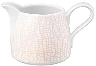 Seltmann Weiden 001.743809 Fashion posh rose Milchkännchen 0,26 L, Weiß/Rosa
